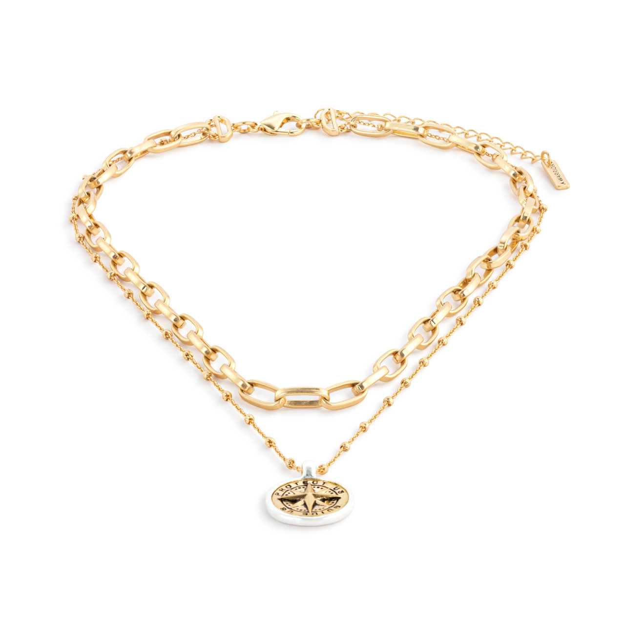 Protect & Guide Necklace - Gold thumbnail