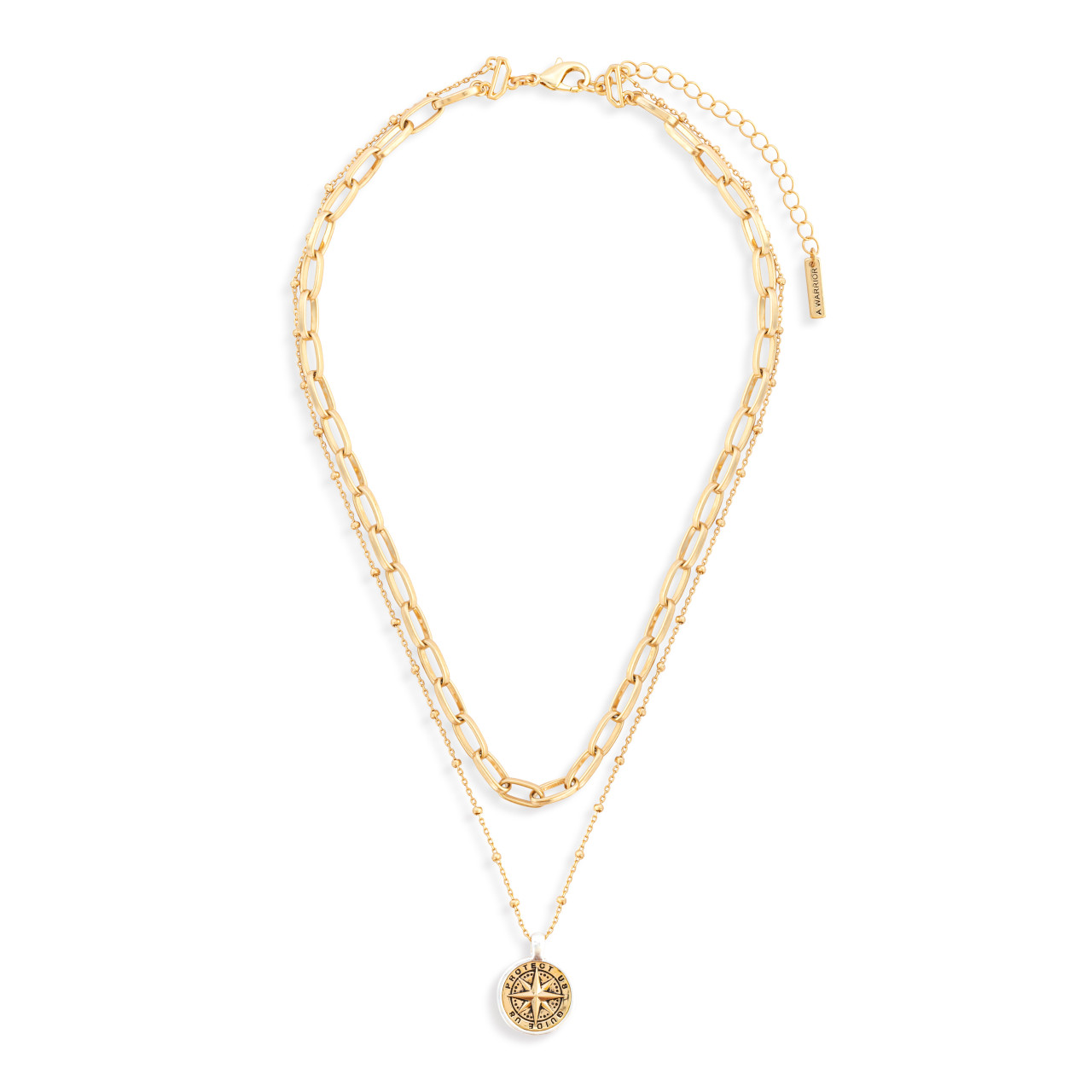 Protect & Guide Necklace - Gold thumbnail