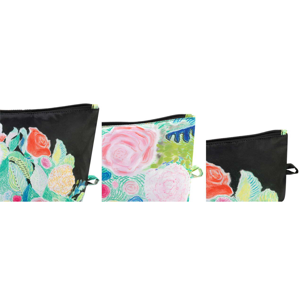 ArtLifting Pouch Set - Floral Black thumbnail