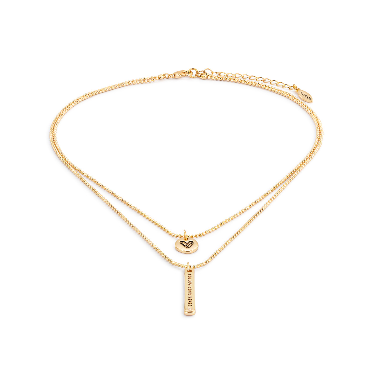 Layered Necklace - Follow Your Heart thumbnail