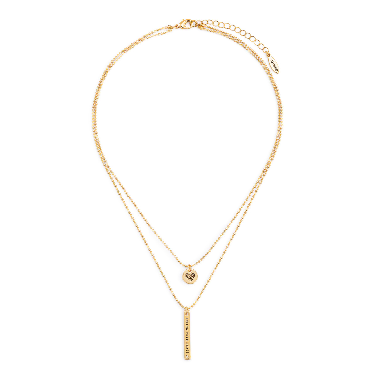 Layered Necklace - Follow Your Heart thumbnail