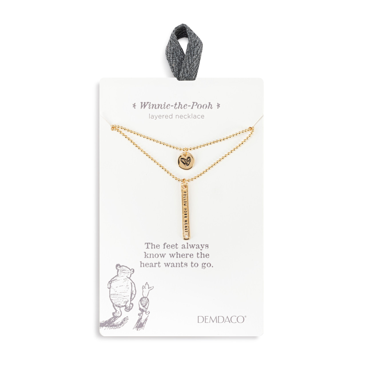 Layered Necklace - Follow Your Heart thumbnail