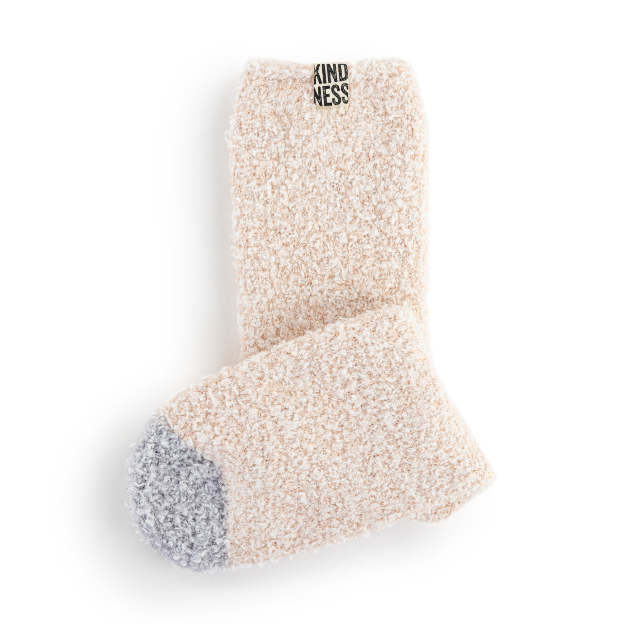 Socks - Sand with Rose Cloud thumbnail