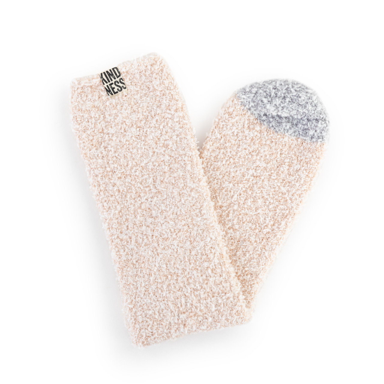 Socks - Sand with Rose Cloud thumbnail