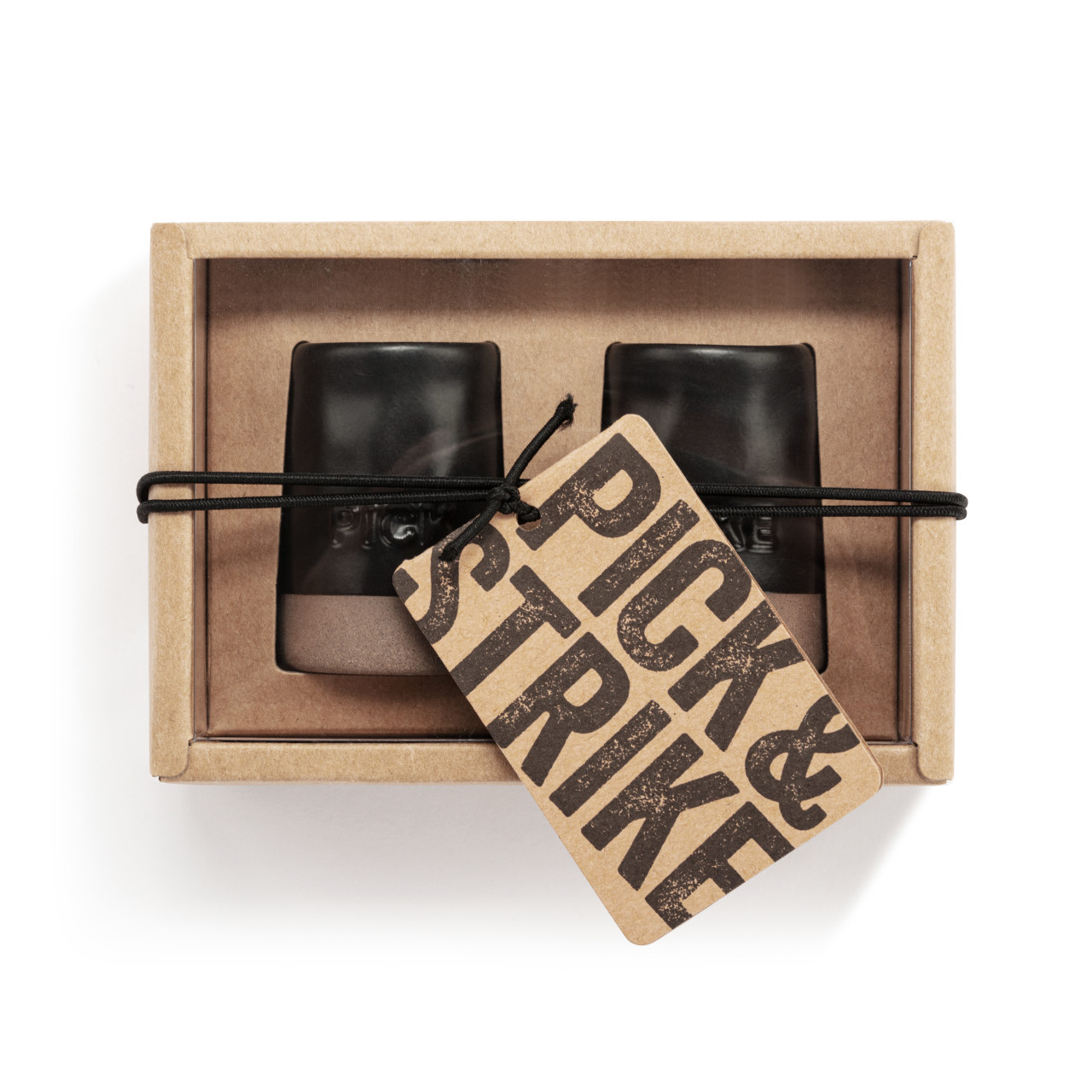 Black Take Your Pick Toothpick Holder & Matchstrike Holder thumbnail