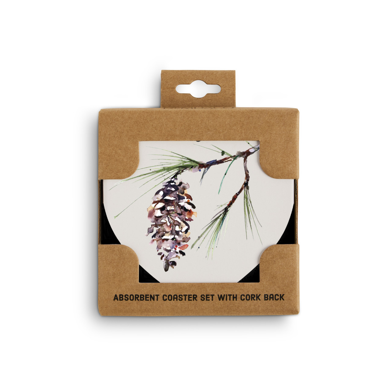 White Pine Heart Coaster thumbnail