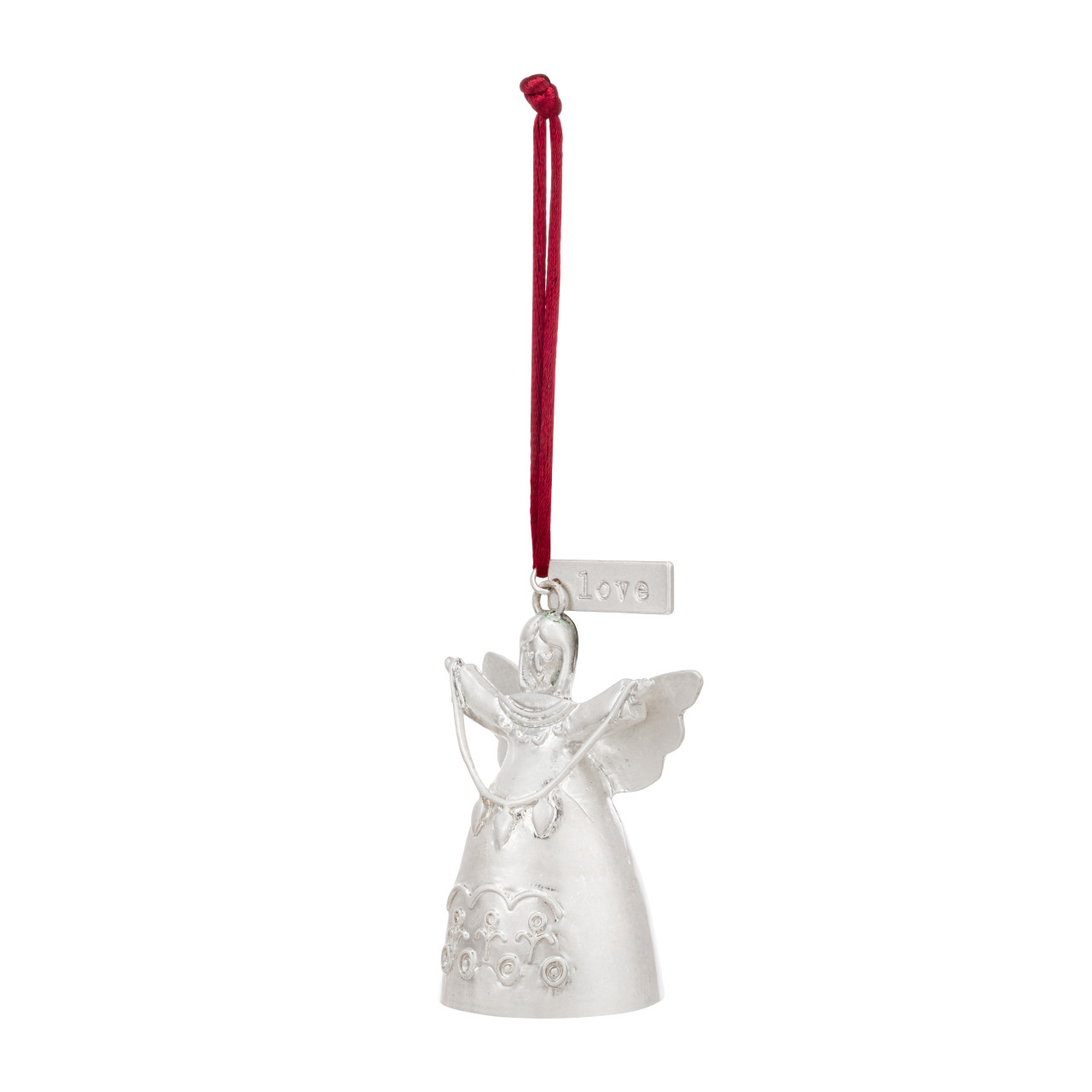 Mini Bell Angel Ornament - Love thumbnail
