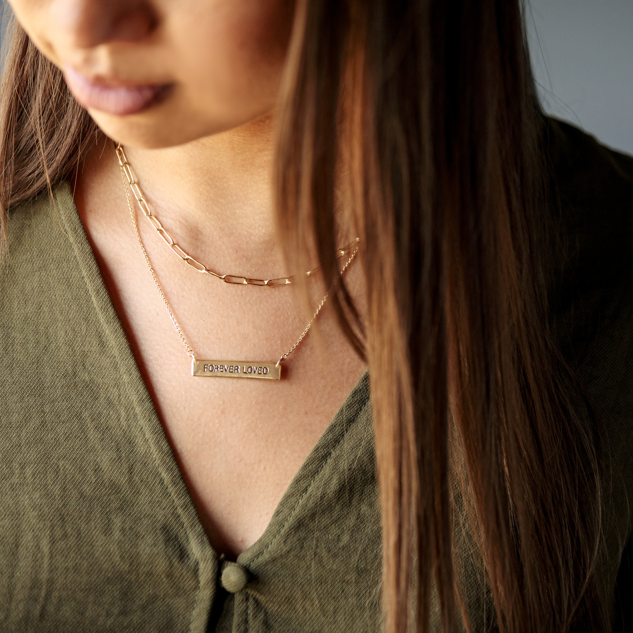 Loving Memories Necklace - Gold thumbnail