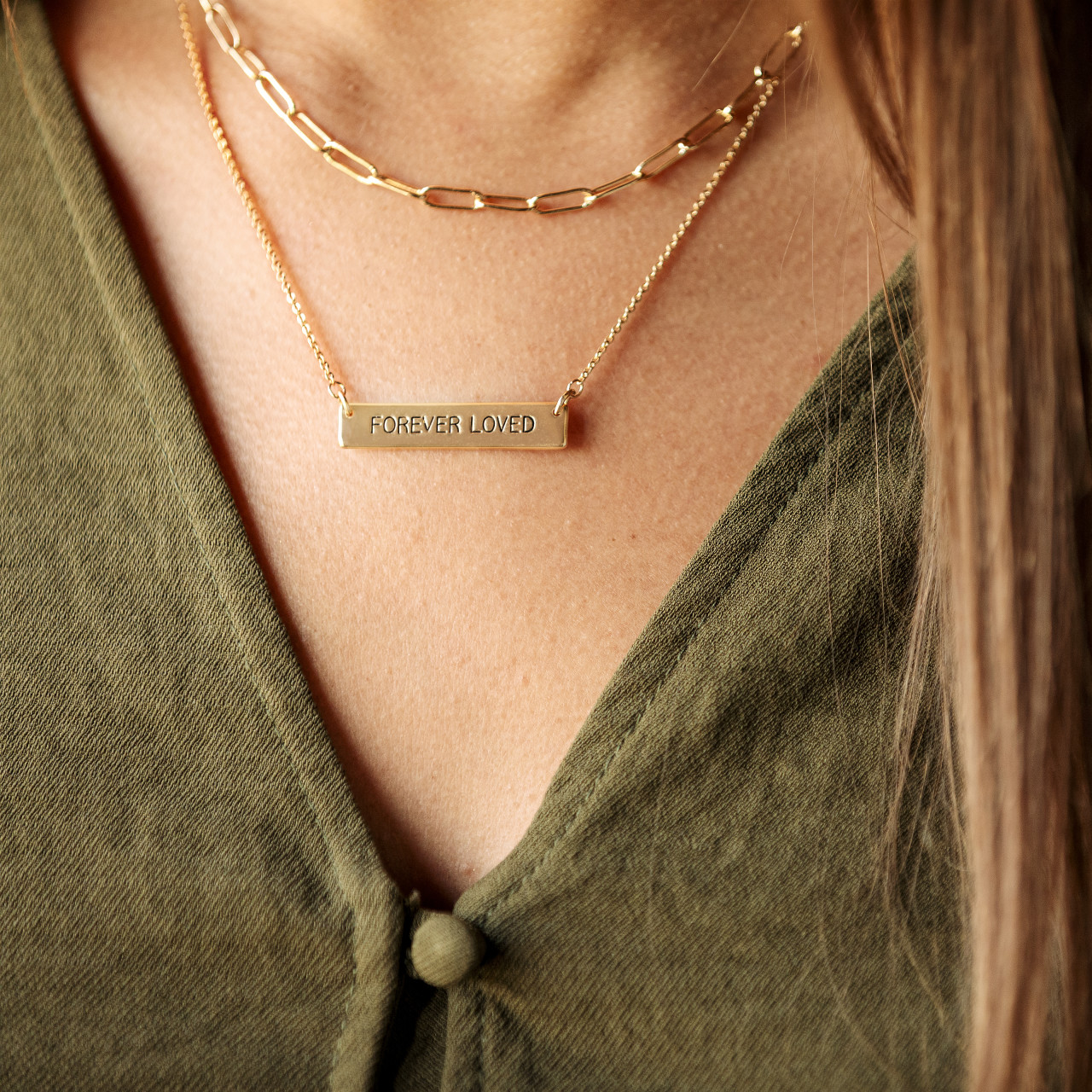 Loving Memories Necklace - Gold thumbnail