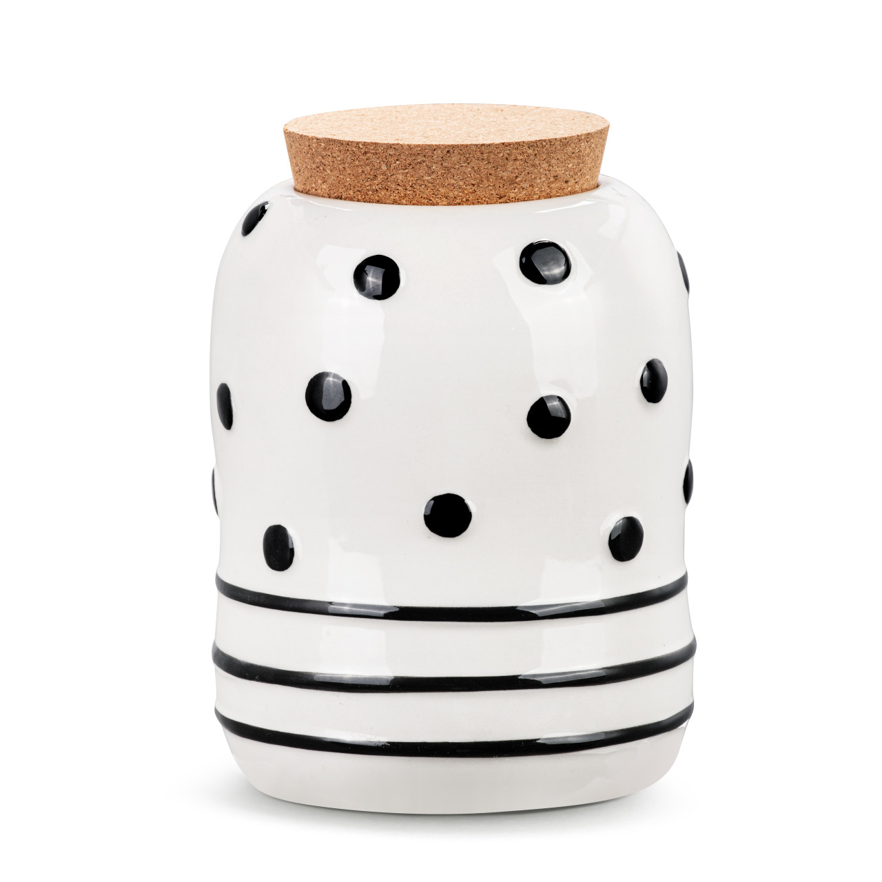 Red Heart Medium Cork Lid Canister thumbnail