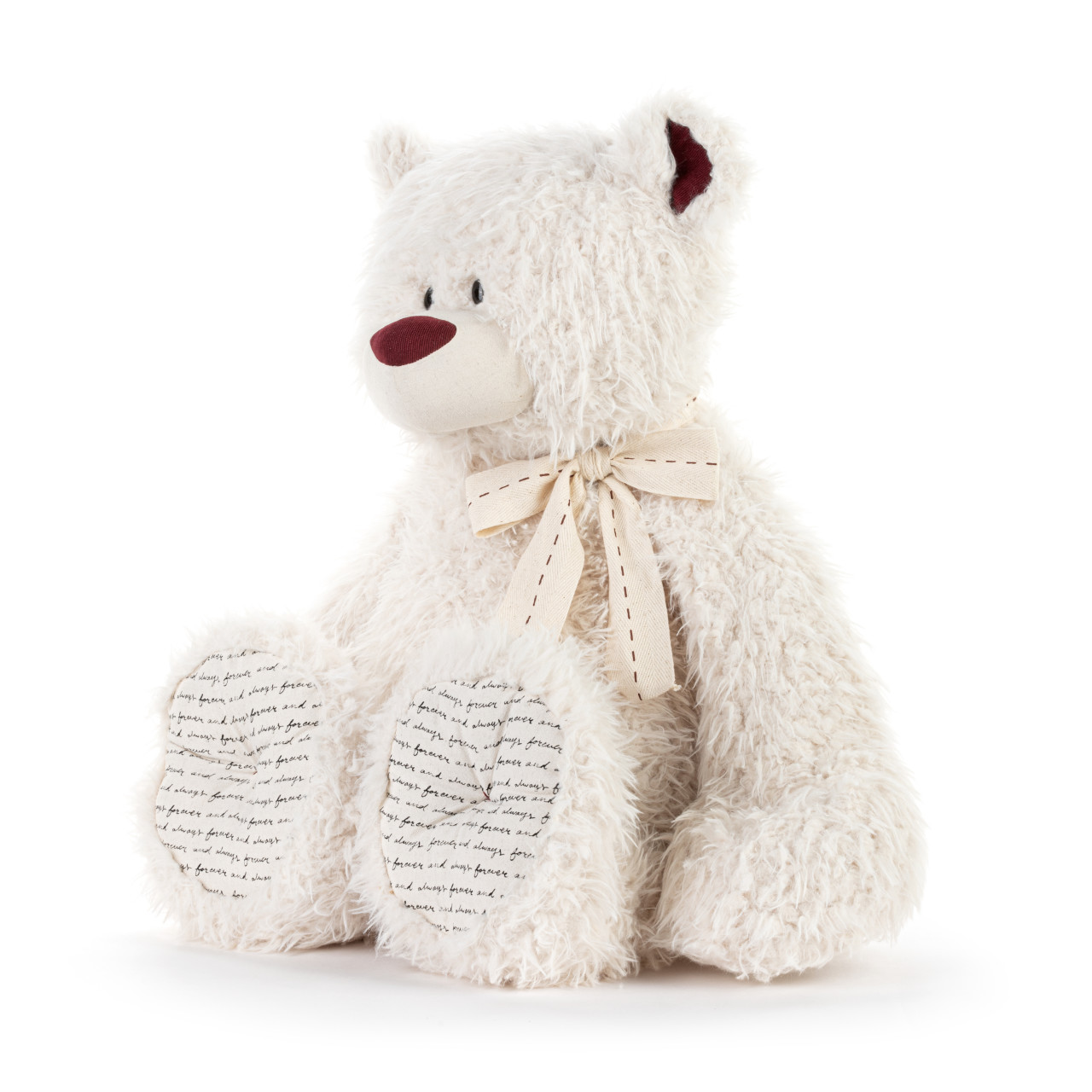 Jumbo LOVED Bear - Cream thumbnail