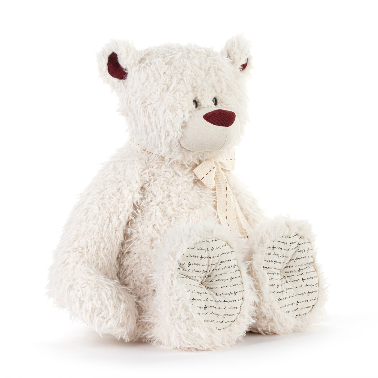 Jumbo LOVED Bear - Cream thumbnail