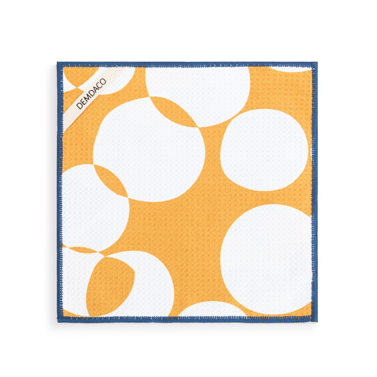 Blue Orange Poppy 2-Sided Dishcloth thumbnail
