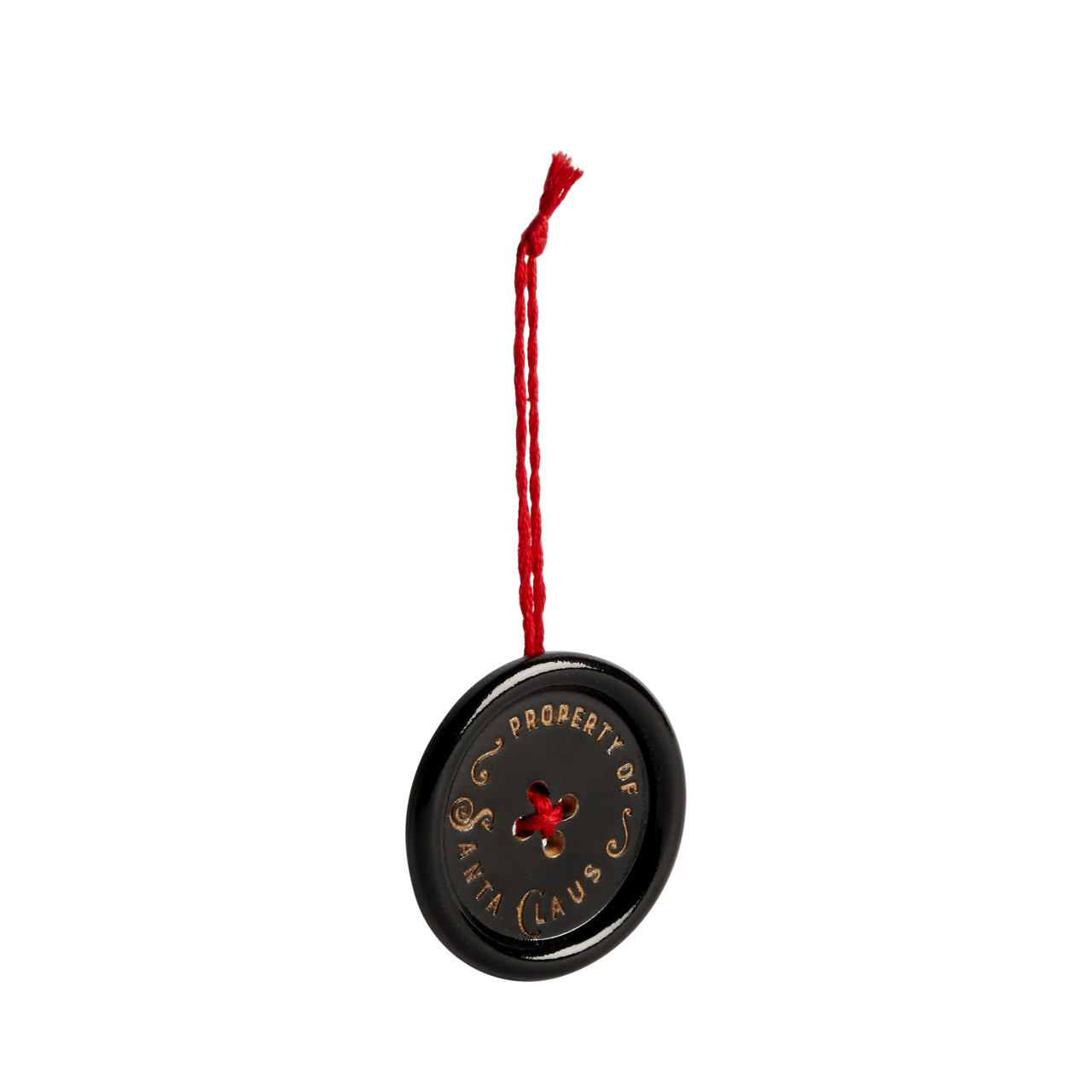 Santa's Button Ornament thumbnail
