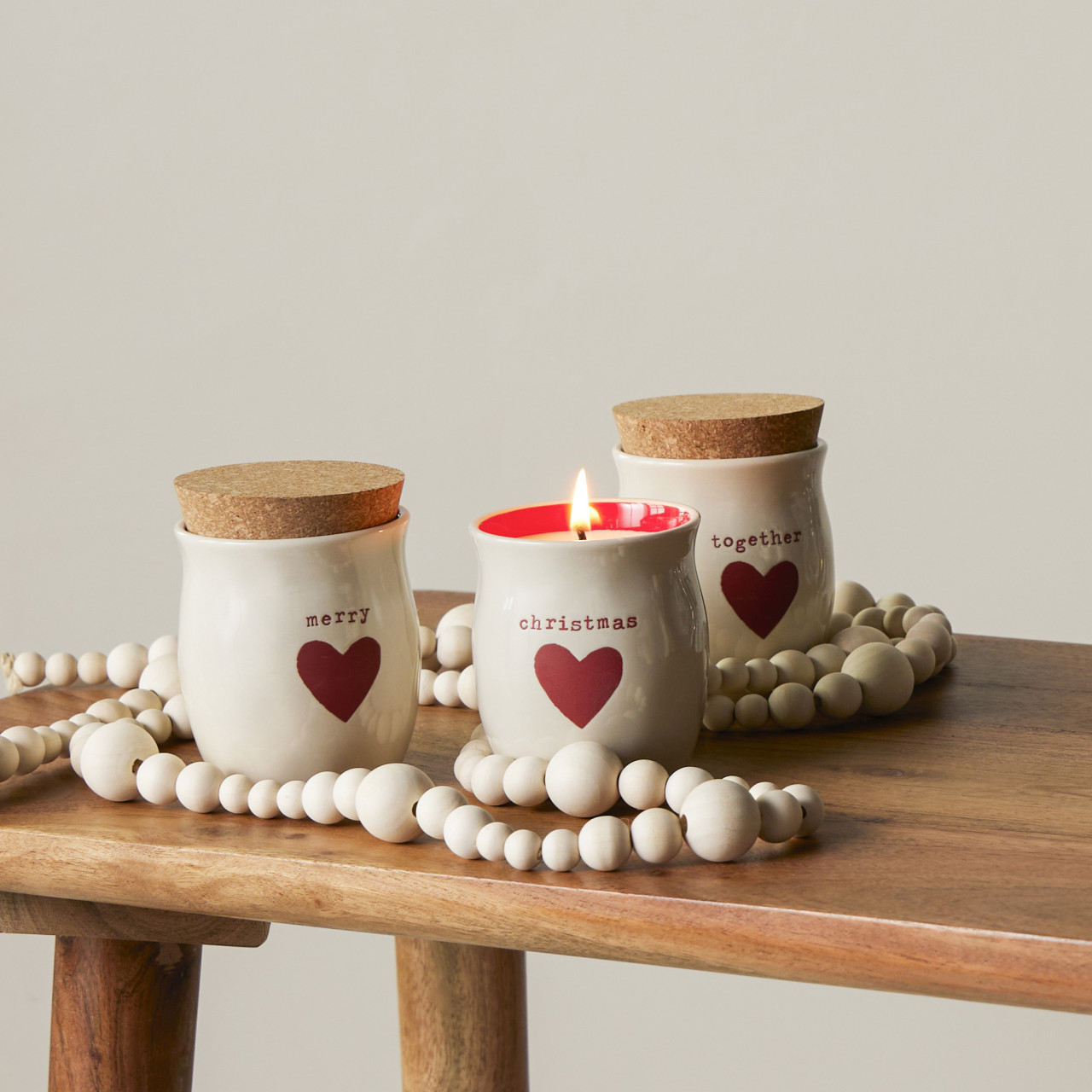 Love Heart Small Candle thumbnail