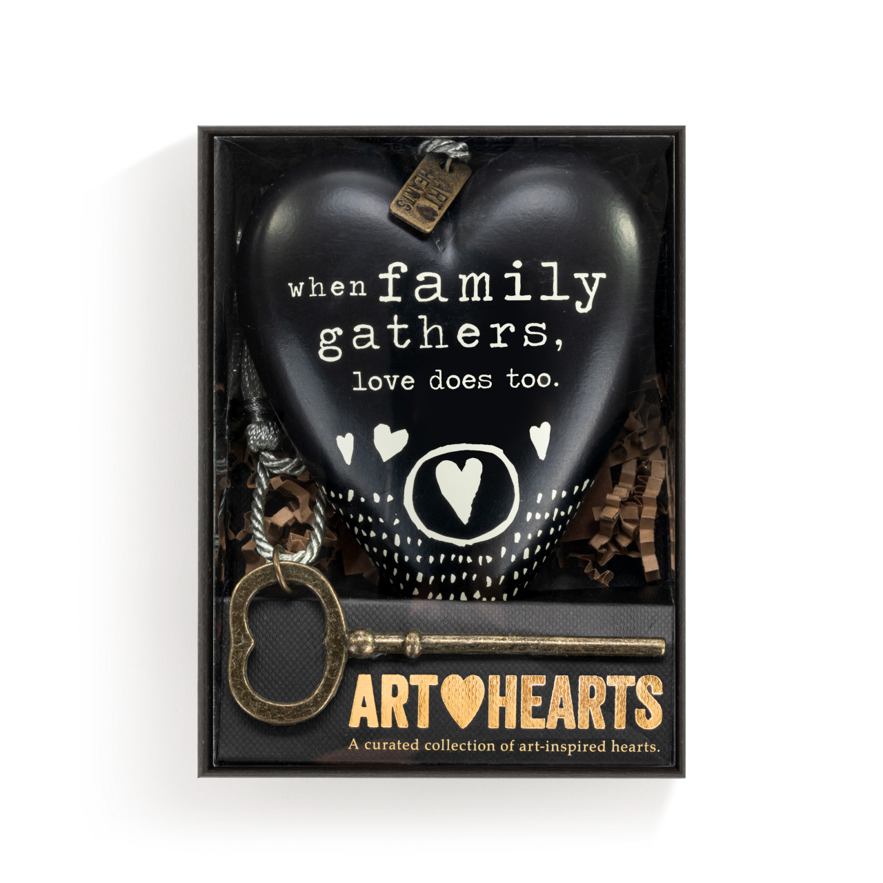 When Family Gathers Art Heart thumbnail