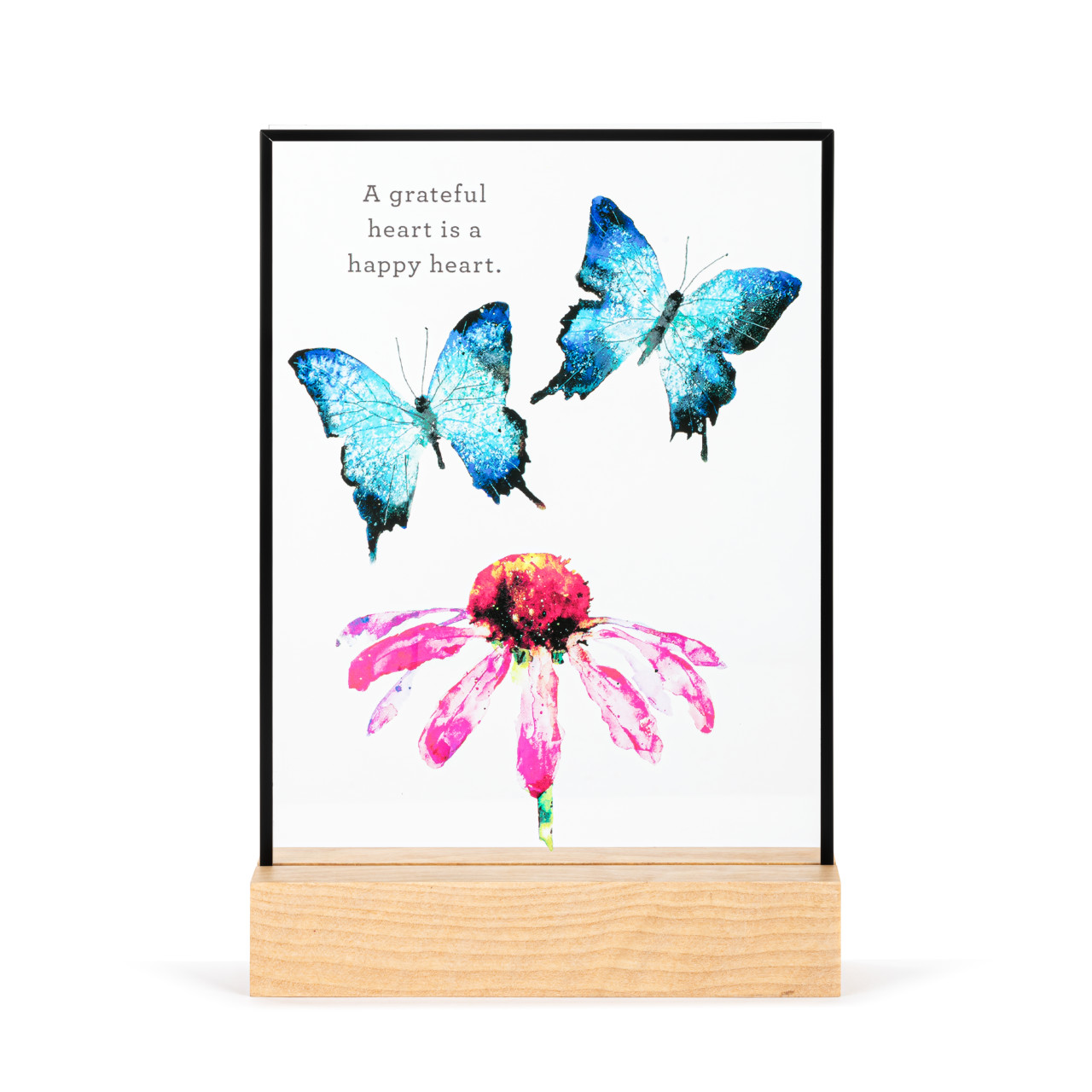 Butterflies & Coneflower Large Suncatcher thumbnail