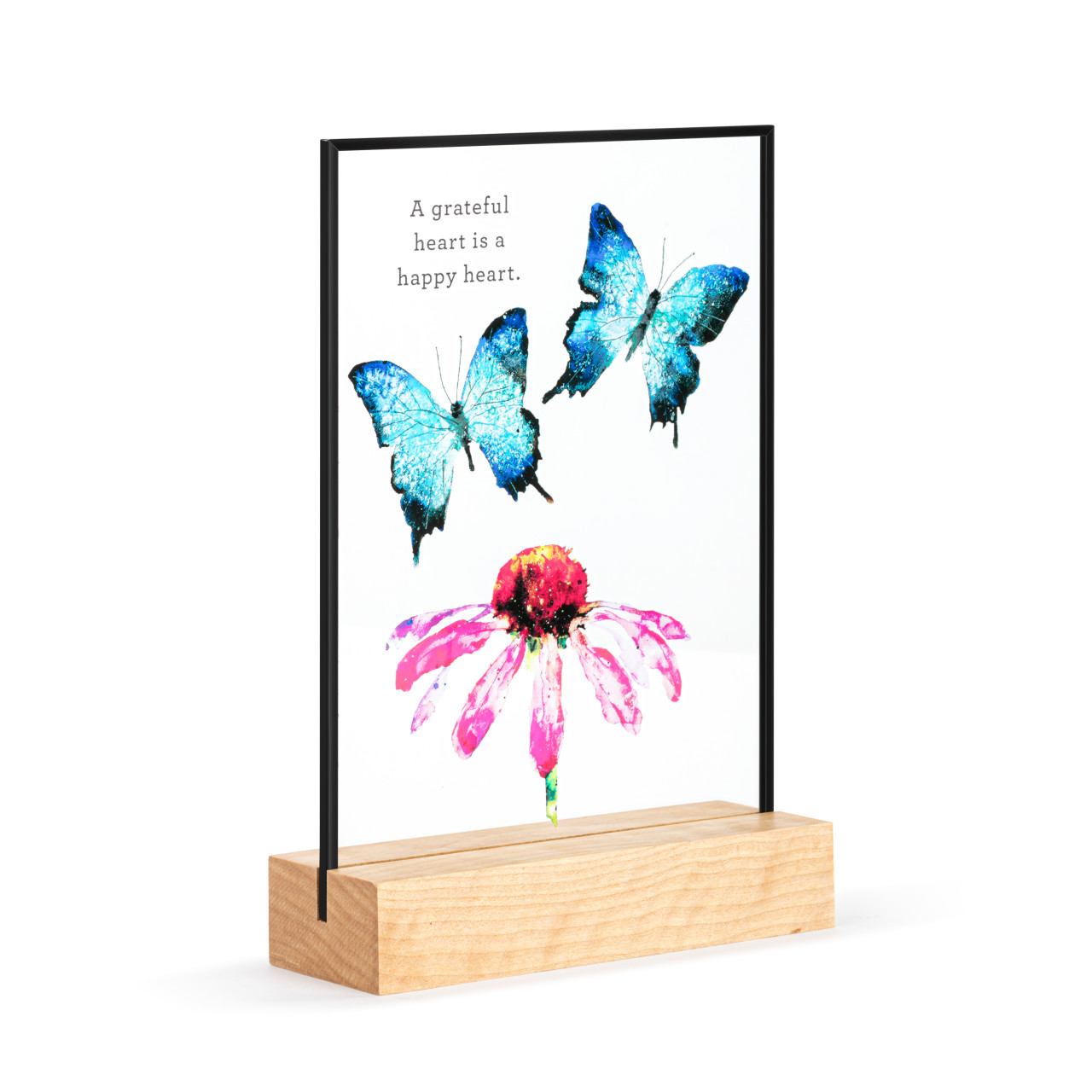 Butterflies & Coneflower Large Suncatcher thumbnail