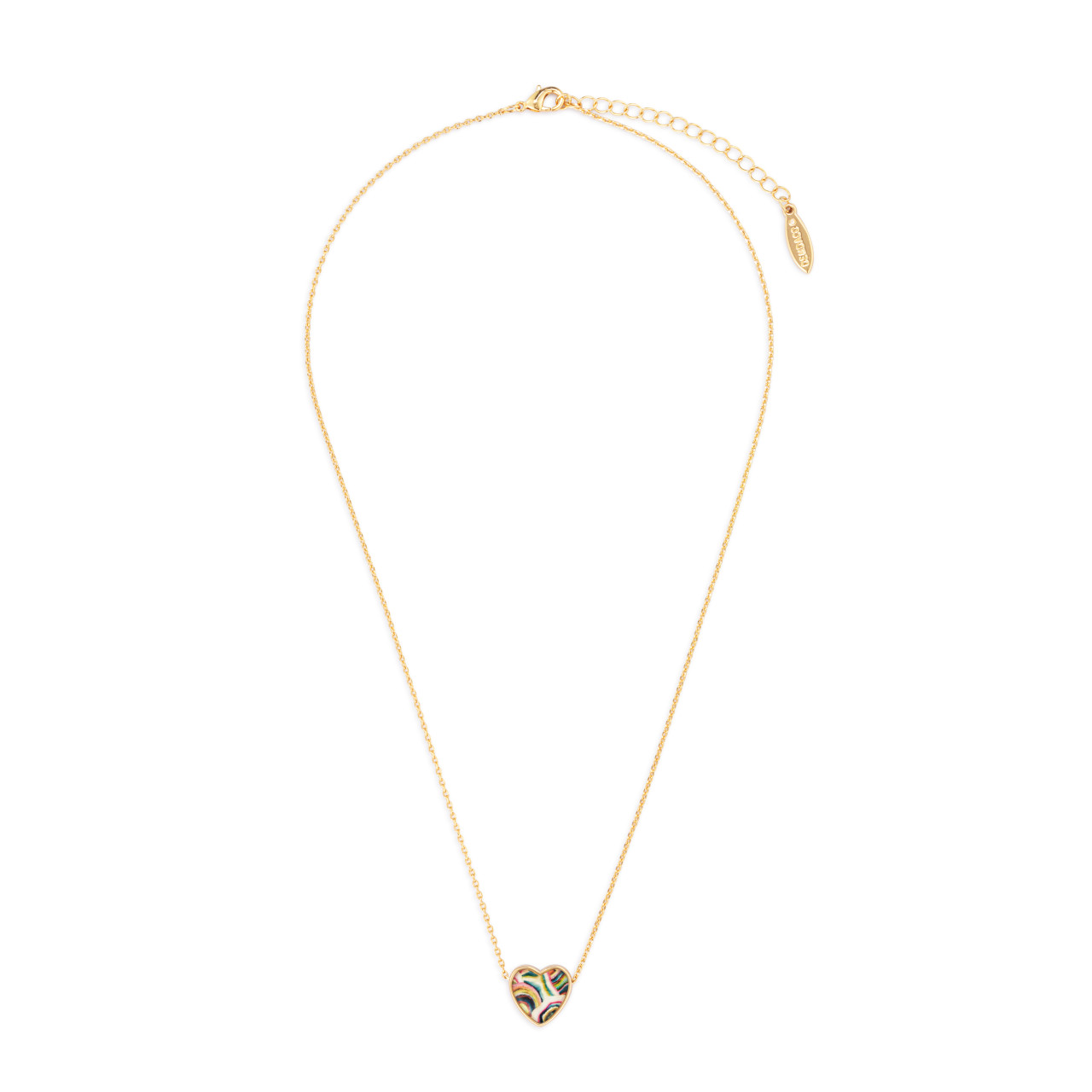 Art Heart Necklace - Forever Friends thumbnail