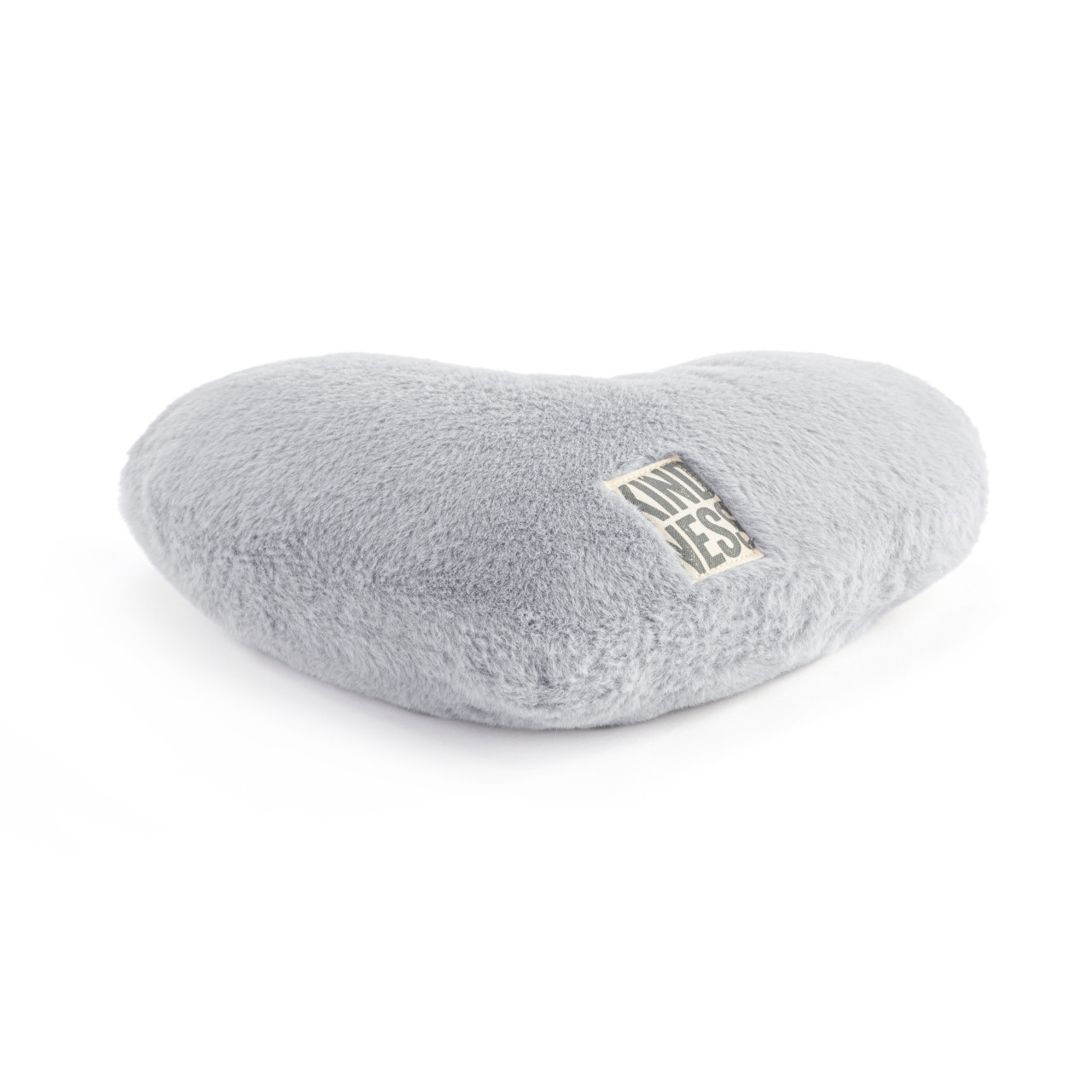 Sharing Kindness Smoke Gray Weighted Heart Pillow 11.5" x 10" thumbnail