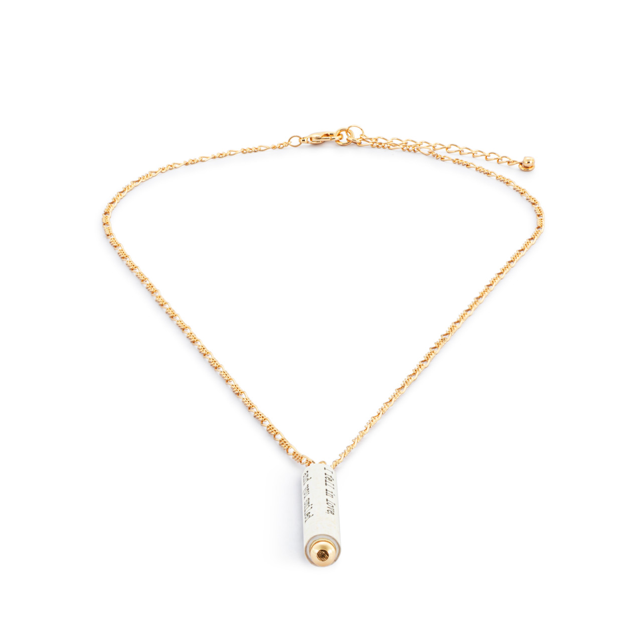 Fell in Love Quote Necklace thumbnail