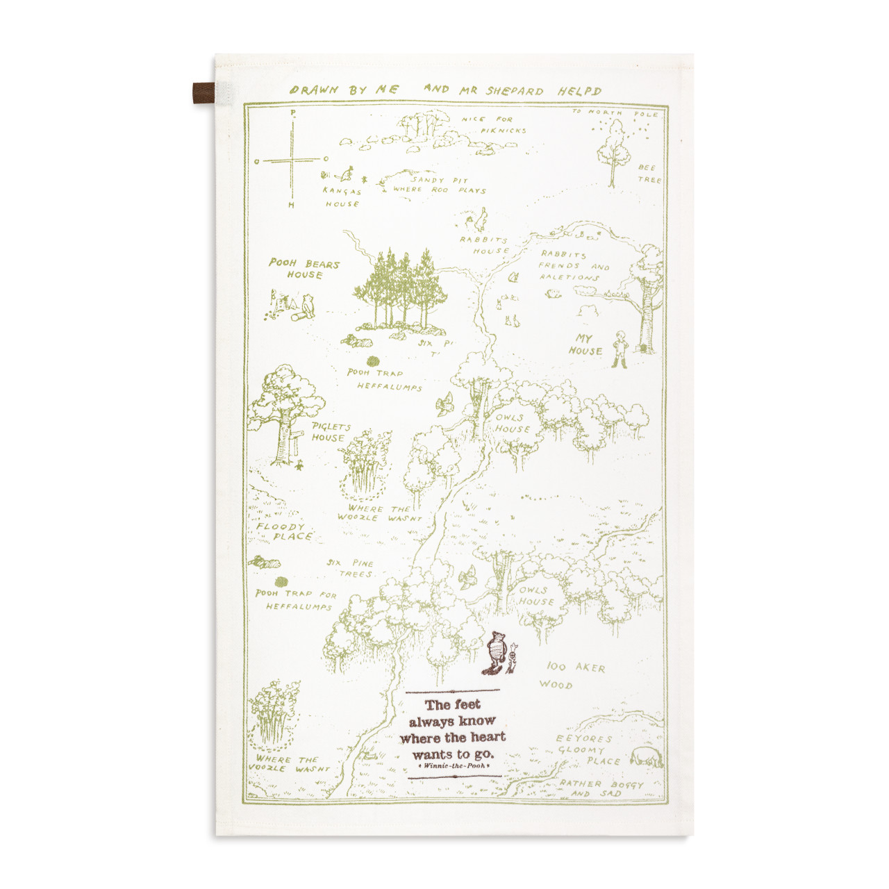 Where the Heart Goes Kitchen Towel thumbnail
