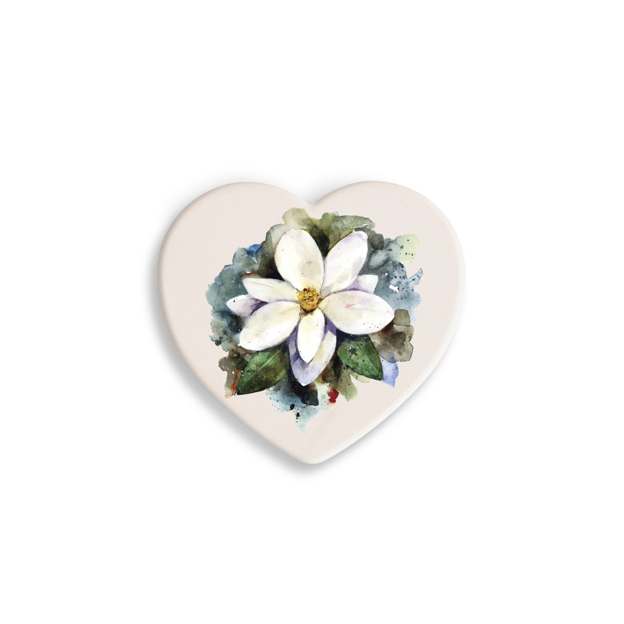 Magnolia Heart Coaster thumbnail