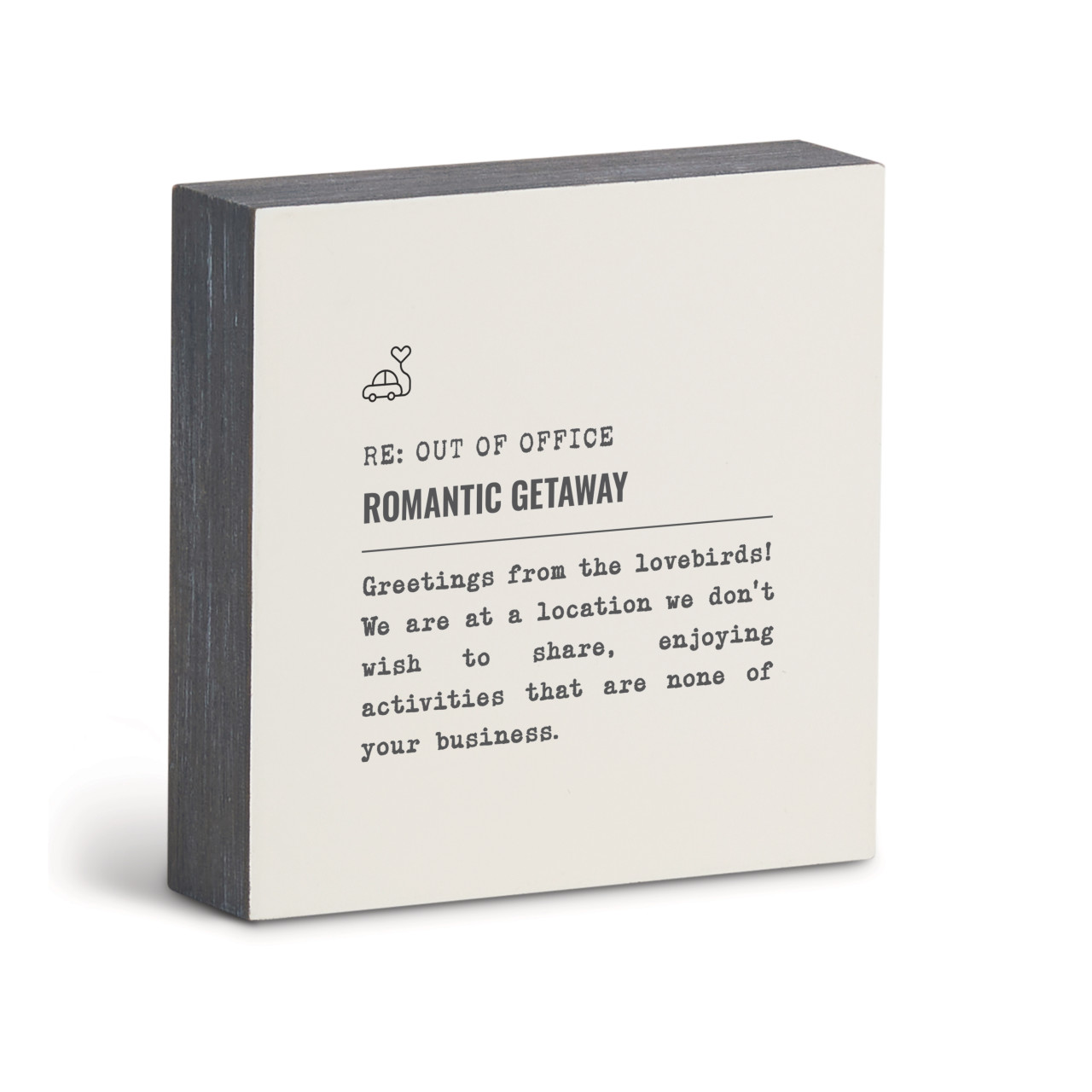 Romantic Getaway Wall Art - 6"sq. thumbnail