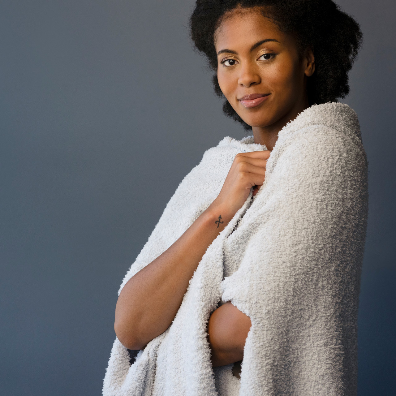 Hooded Wrap - Smoke thumbnail