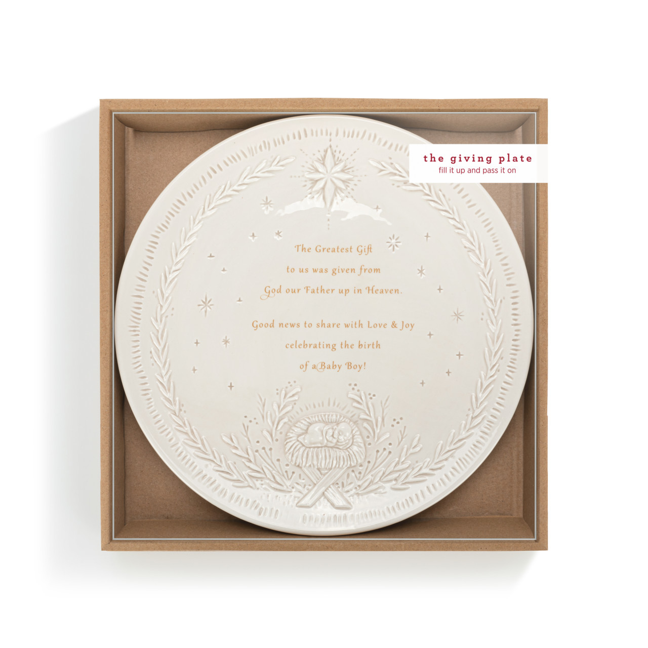Christmas Journey Giving Plate thumbnail