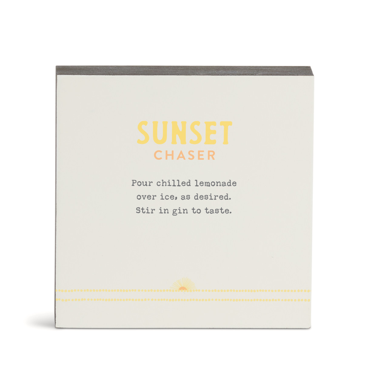 Recipes Sunset Chaser Wall Art - 6" sq. thumbnail