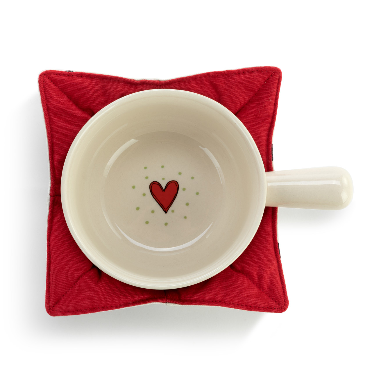 Snowman and Stripes Soup Crock and Bowl Cozy thumbnail