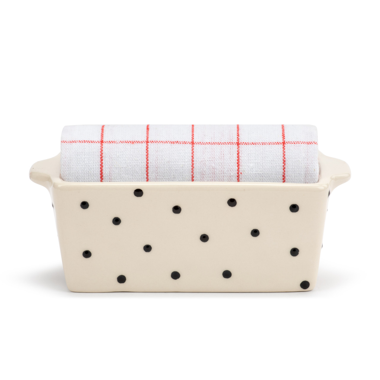 Mini Loaf Pan with Towel Set - Hearts thumbnail