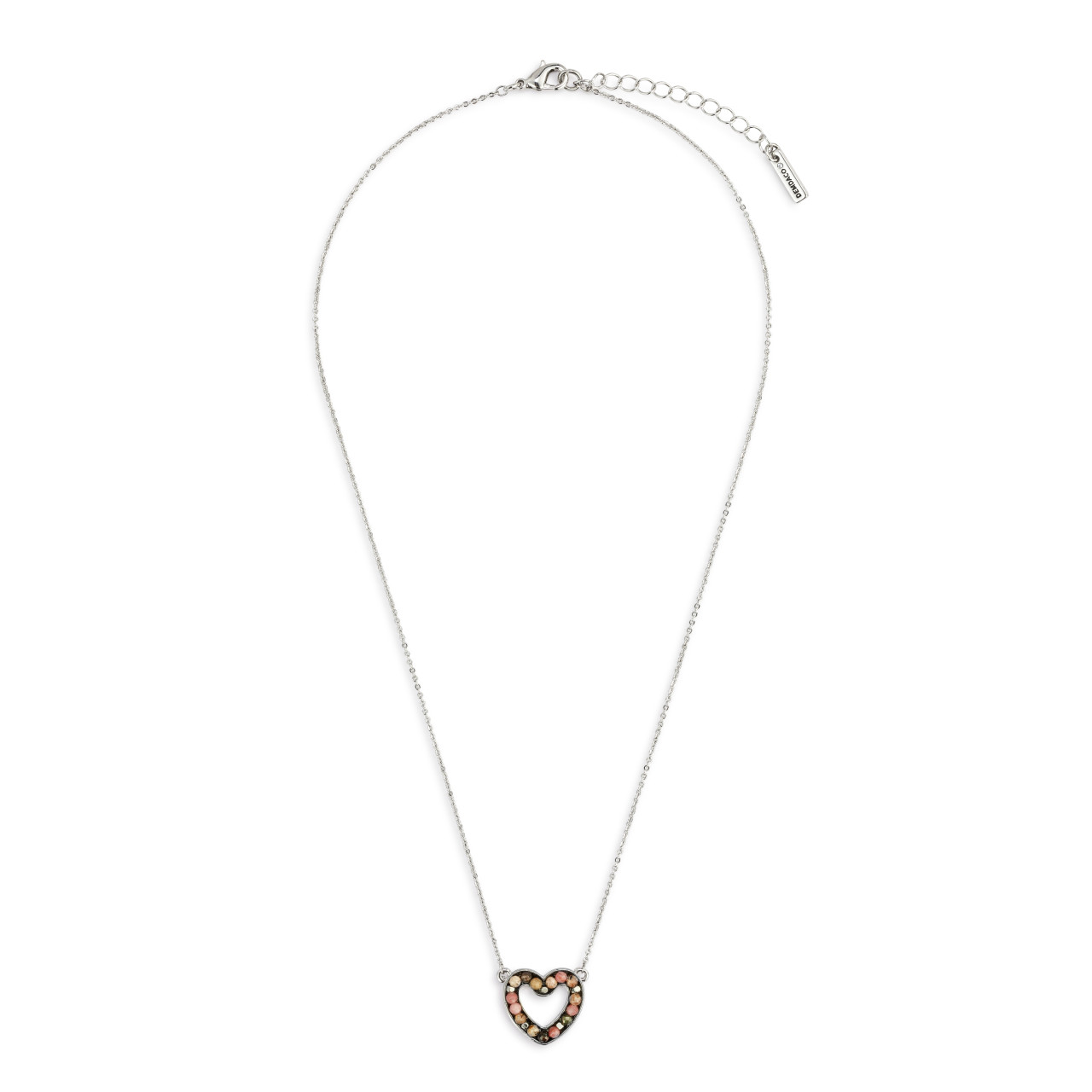 Loving Heart Necklace - Pink thumbnail