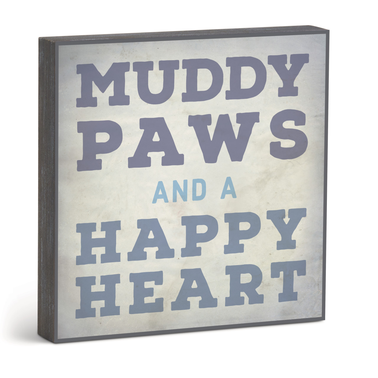 Muddy Paws Wall Art - 10"sq. thumbnail
