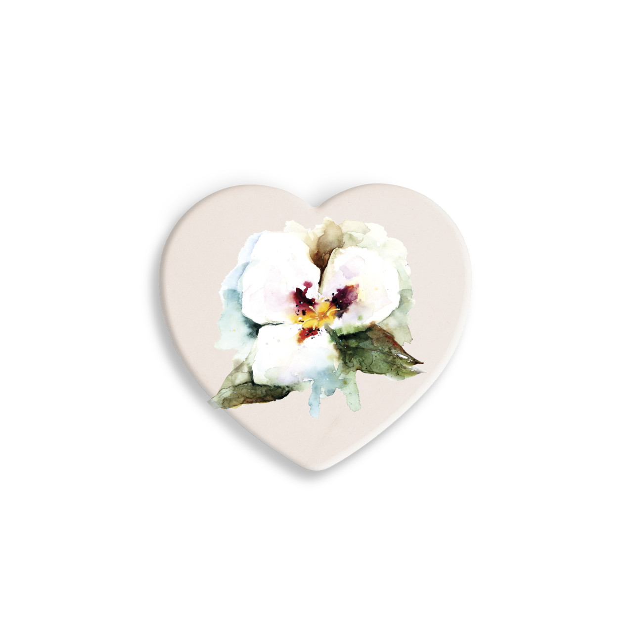 Sego Lily Heart Coaster thumbnail