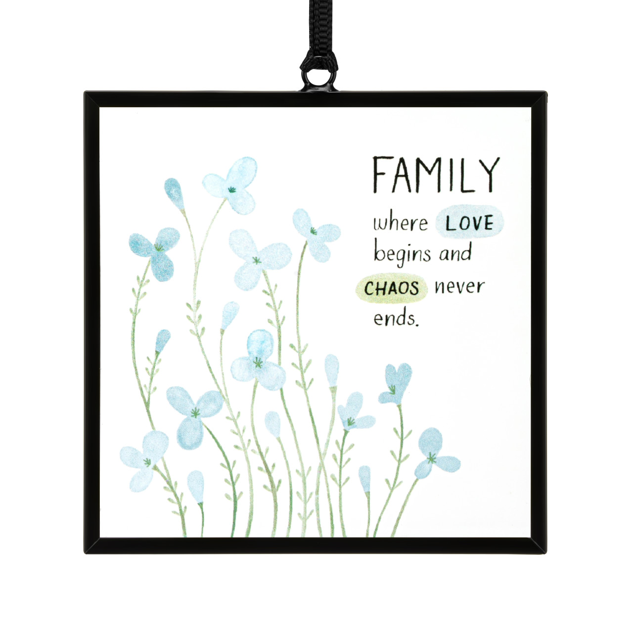 Family Love & Chaos Suncatcher thumbnail