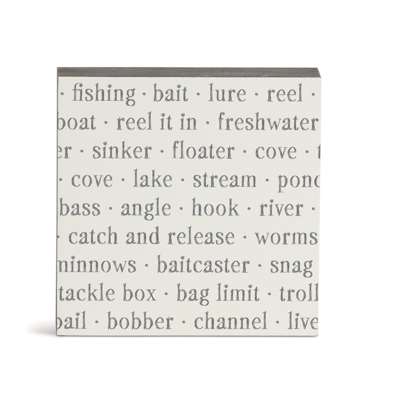 SE Fishing Wall Art - 6"sq. thumbnail