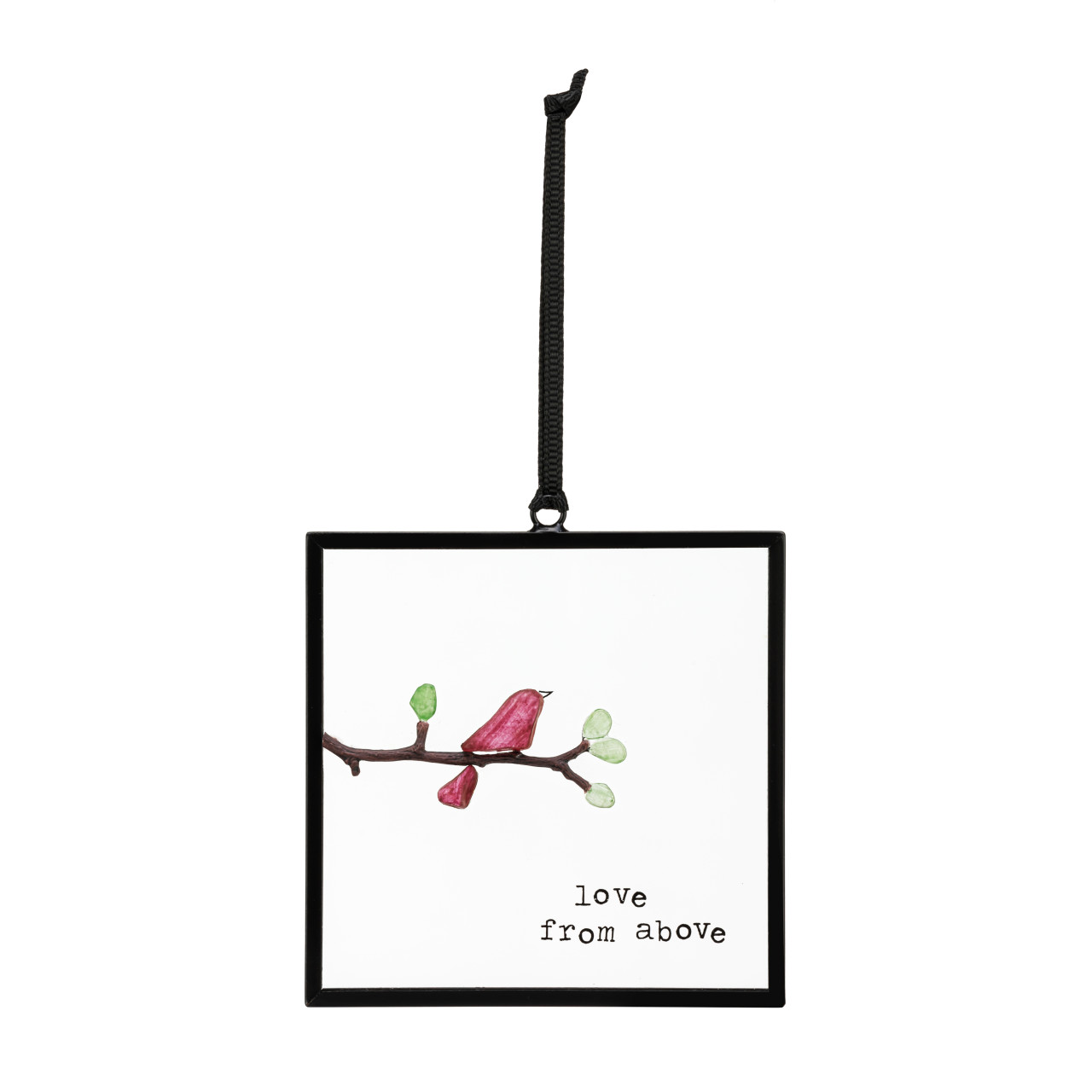 Sharon Nowlan Collection Love From Above Suncatcher 3" x 3" thumbnail