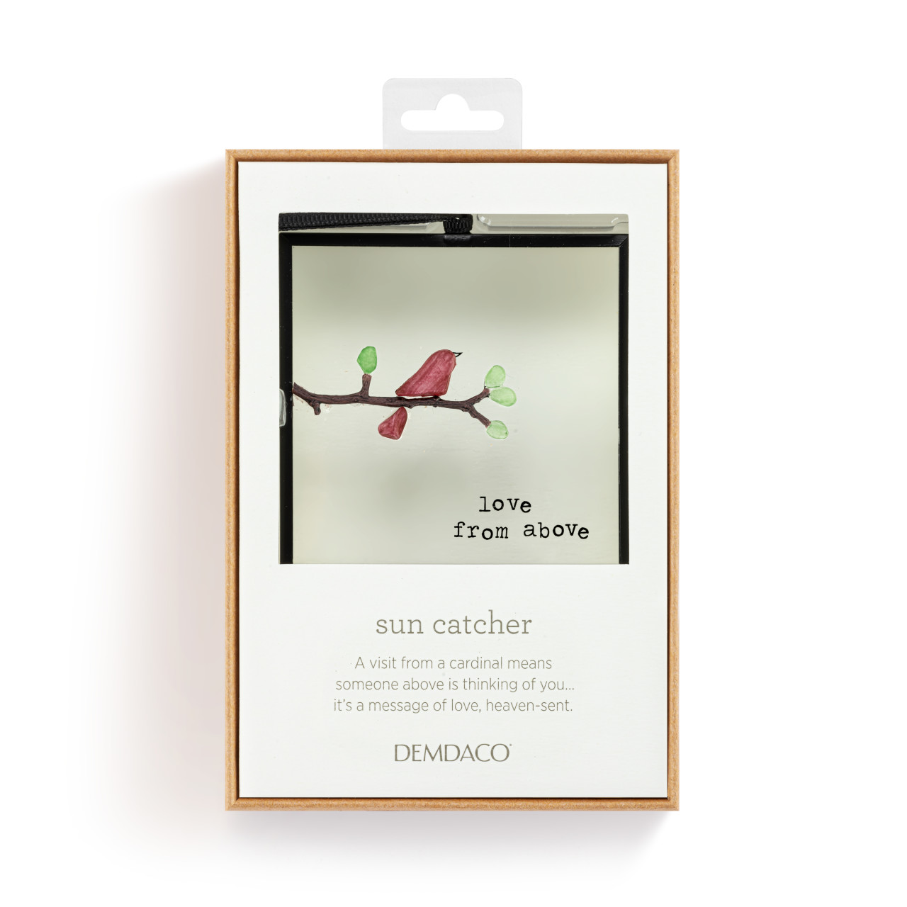 Sharon Nowlan Collection Love From Above Suncatcher 3" x 3" thumbnail