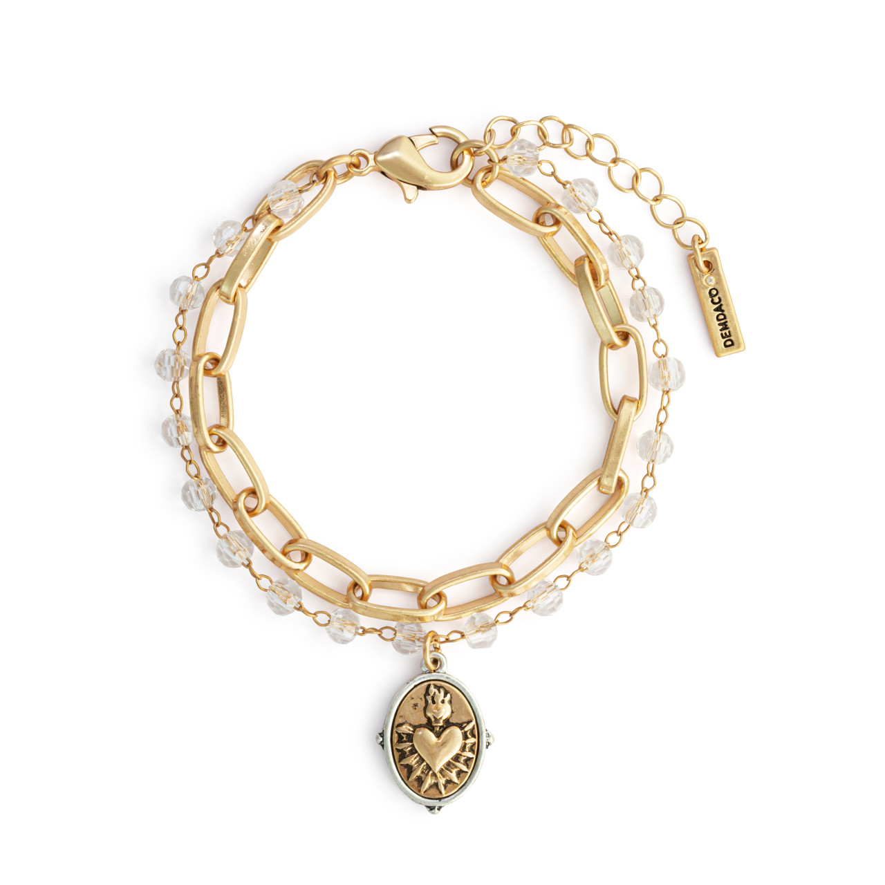 Sacred Heart Bracelet - Gold thumbnail