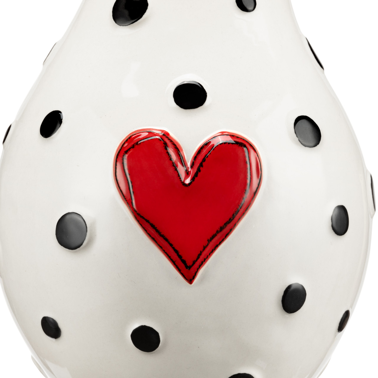 Black Dots Large Vase thumbnail