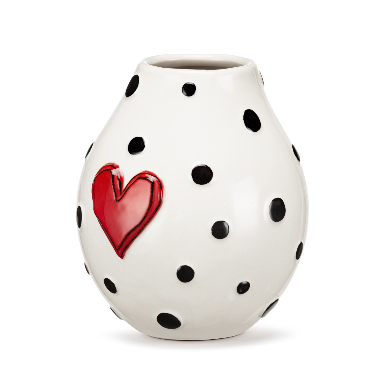 Black Dots Large Vase thumbnail