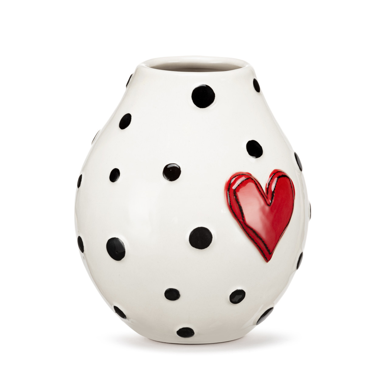 Black Dots Large Vase thumbnail