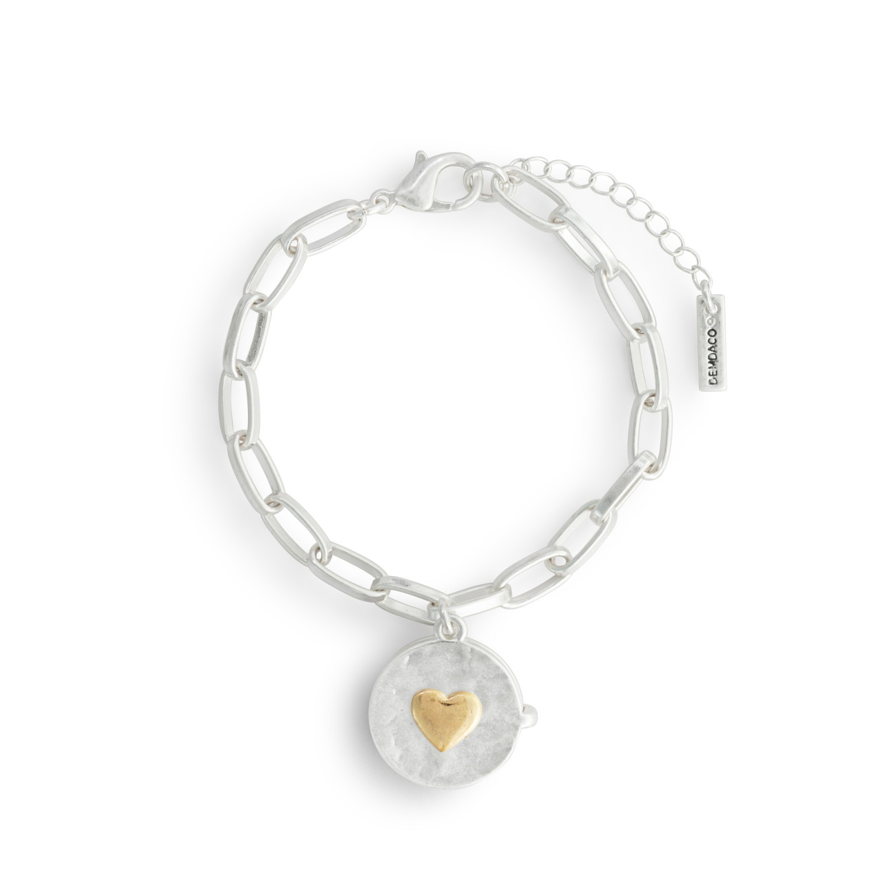 Love you Locket Bracelet - Silver thumbnail