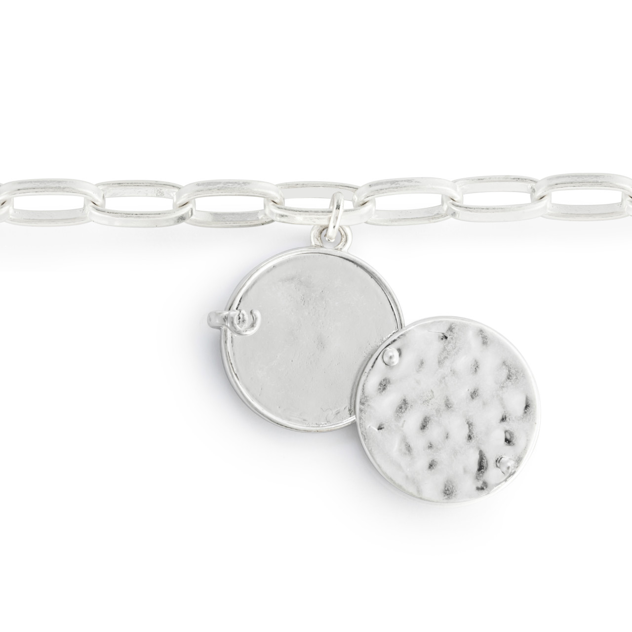 Love you Locket Bracelet - Silver thumbnail