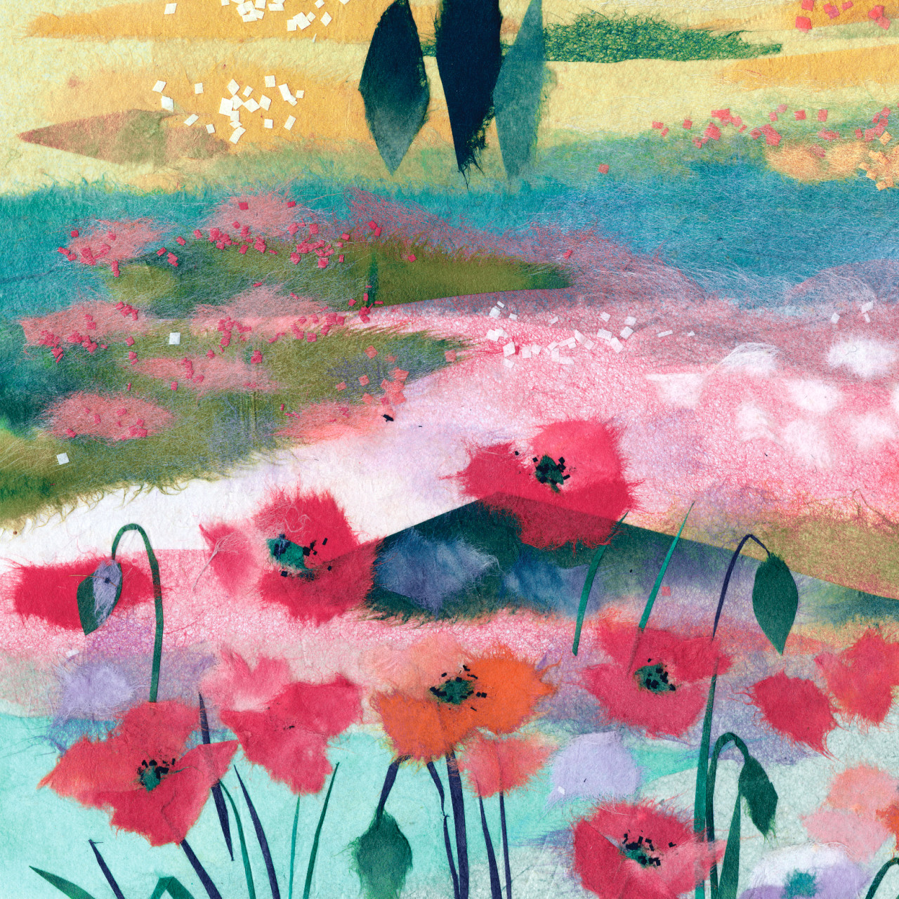 ArtLifting Tea Towel - Poppy Keshi thumbnail