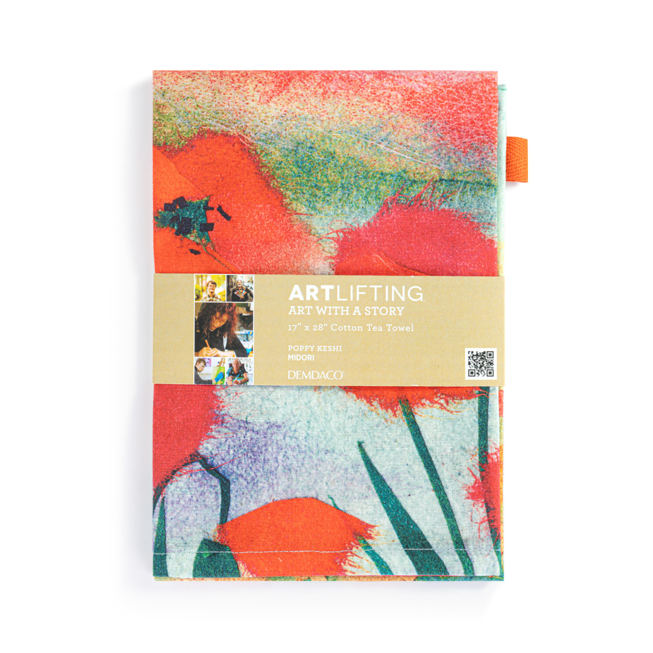 ArtLifting Tea Towel - Poppy Keshi thumbnail