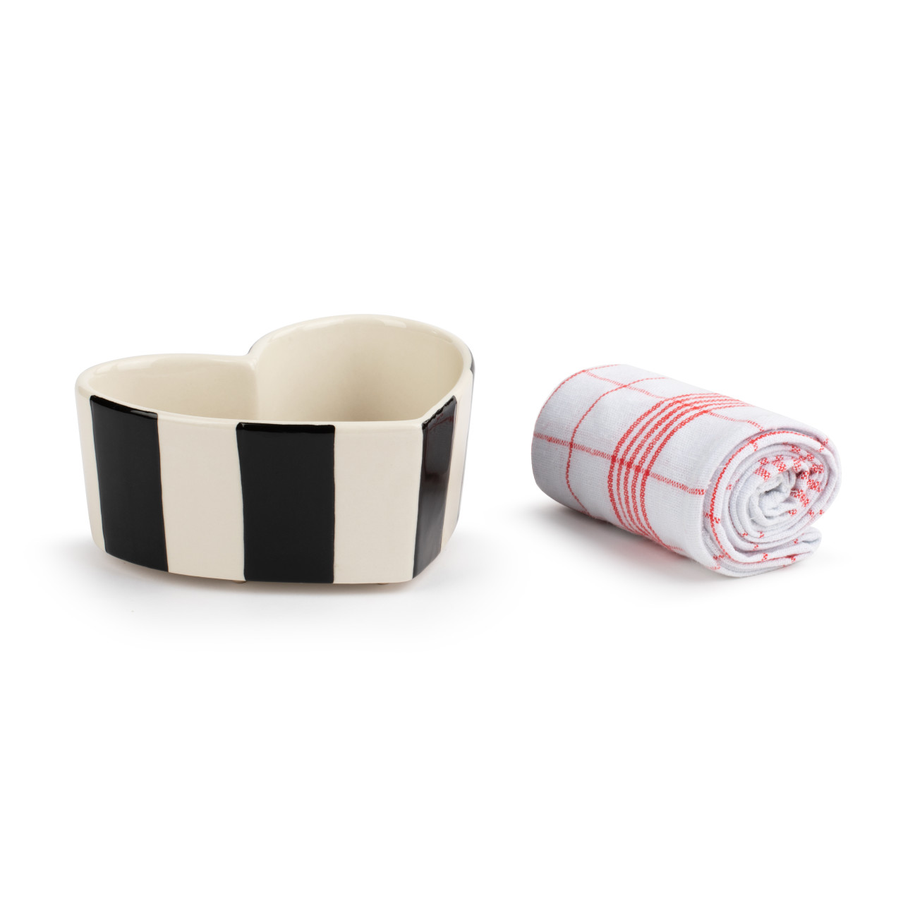 Mini Heart Pan with Towel Set - Red Heart thumbnail