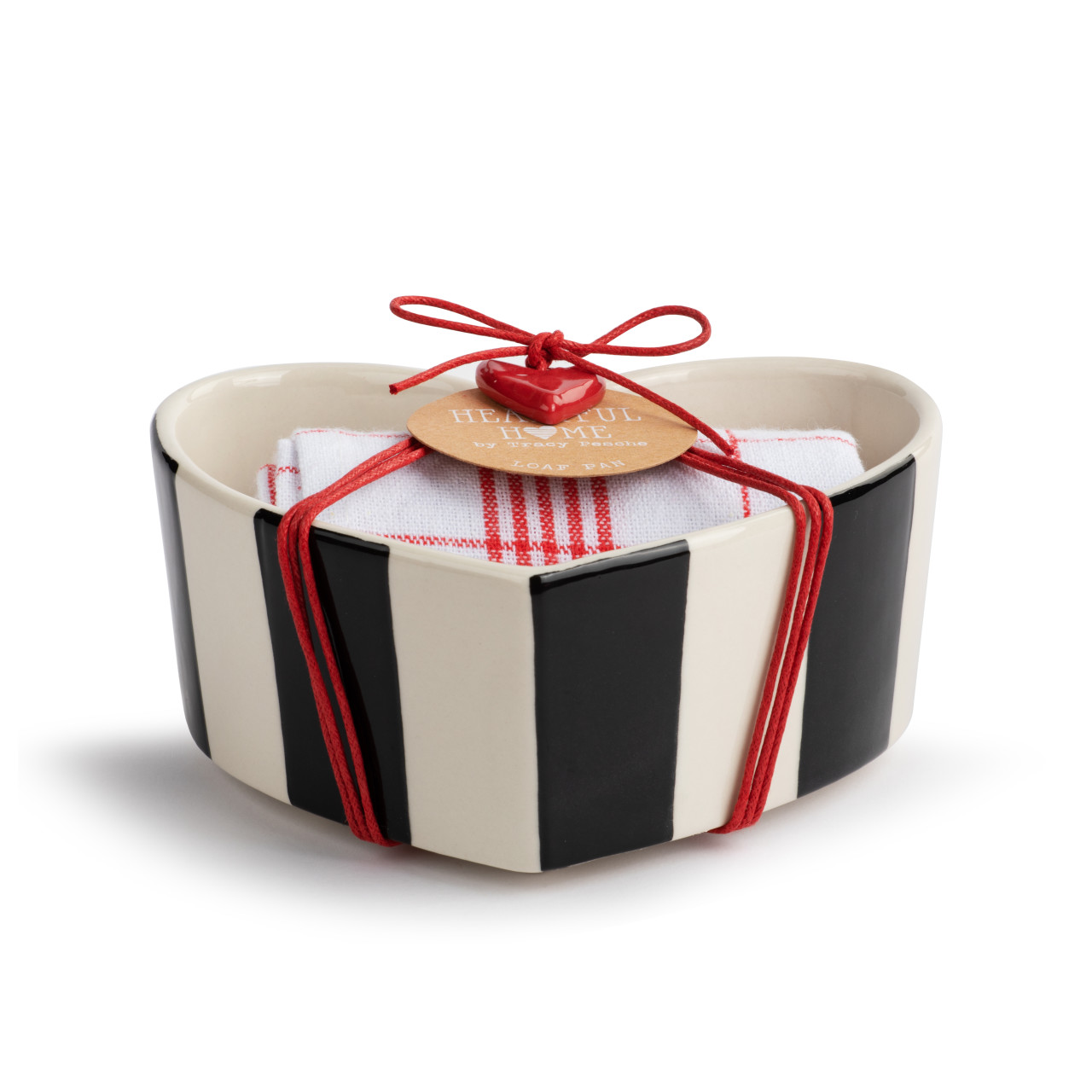 Mini Heart Pan with Towel Set - Red Heart thumbnail